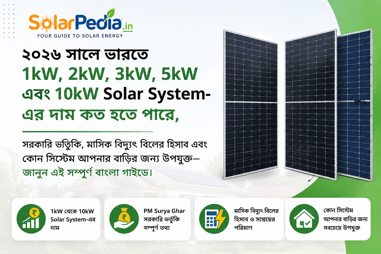 Solar Panel Price in India 2026